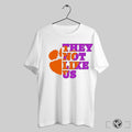 They Not Like Us Clemson Tigers Football 2024 Logo Shirt Trending Sweatshirt Hoodie | CoreVibeTees.com
