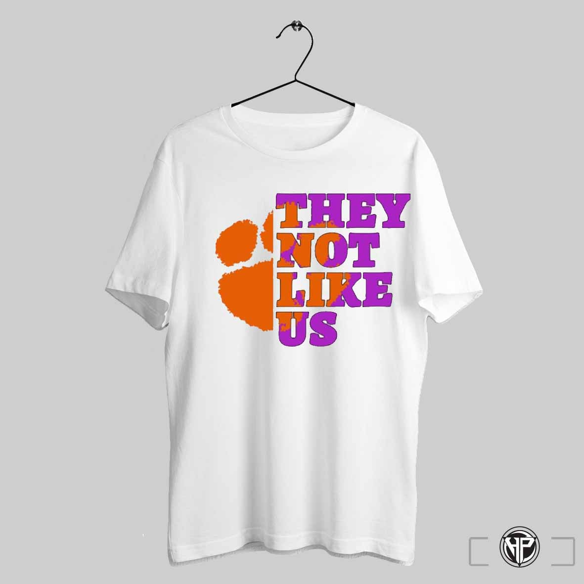 They Not Like Us Clemson Tigers Football 2024 Logo Shirt Trending Sweatshirt Hoodie | CoreVibeTees.com