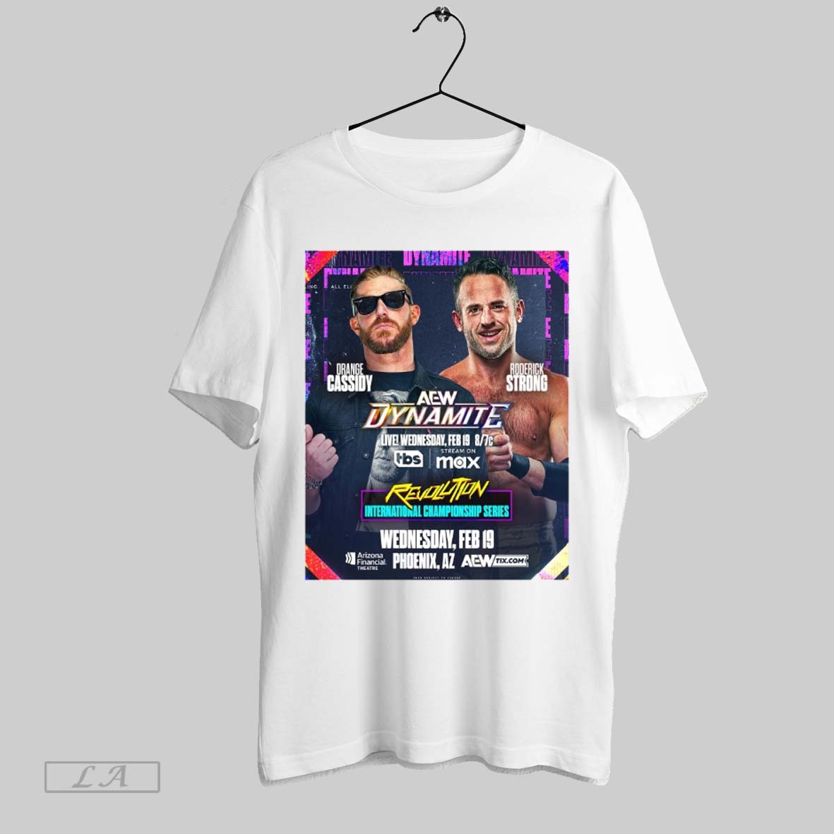 Top Aew Dynamite Orange Cassidy Vs Roderick Strong Revolution International Championship Series Wednesday Feb 19 2025...