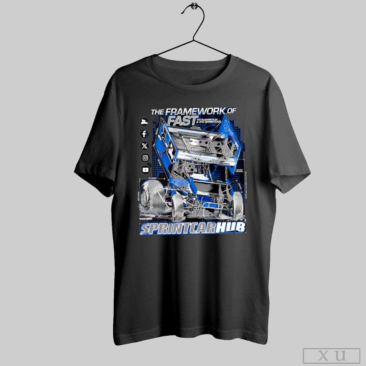 The Framework Of Fast Sprintcarhub Shirt Hoodie, Sweatshirt | CoreVibeTees.com