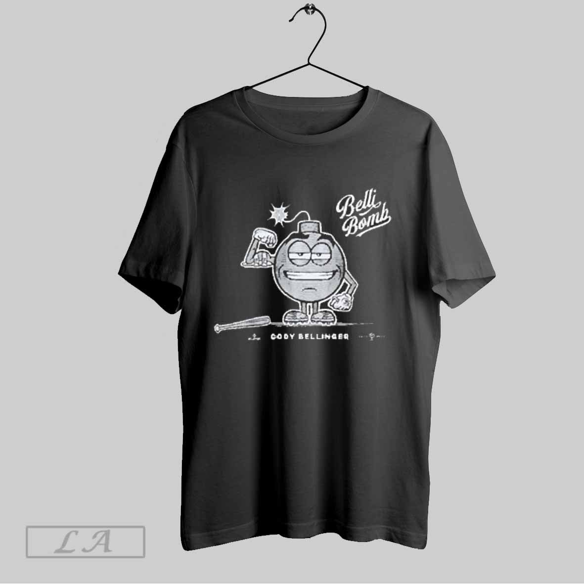 Top Cody Bellinger Belli Bomb 2025 T Shirt Sweatshirt Hoodie Shirt | CoreVibeTees.com