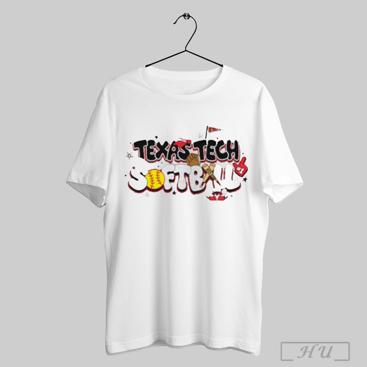 Texas Tech Red Raiders Double Bubble Softball Shirt Sweatshirt Hoodie | CoreVibeTees.com