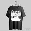 Thursday White Bikes Taking Inventory Of A Frozen Lake Negative Space T Shirt Hoodie, Sweatshirt | CoreVibeTees.com
