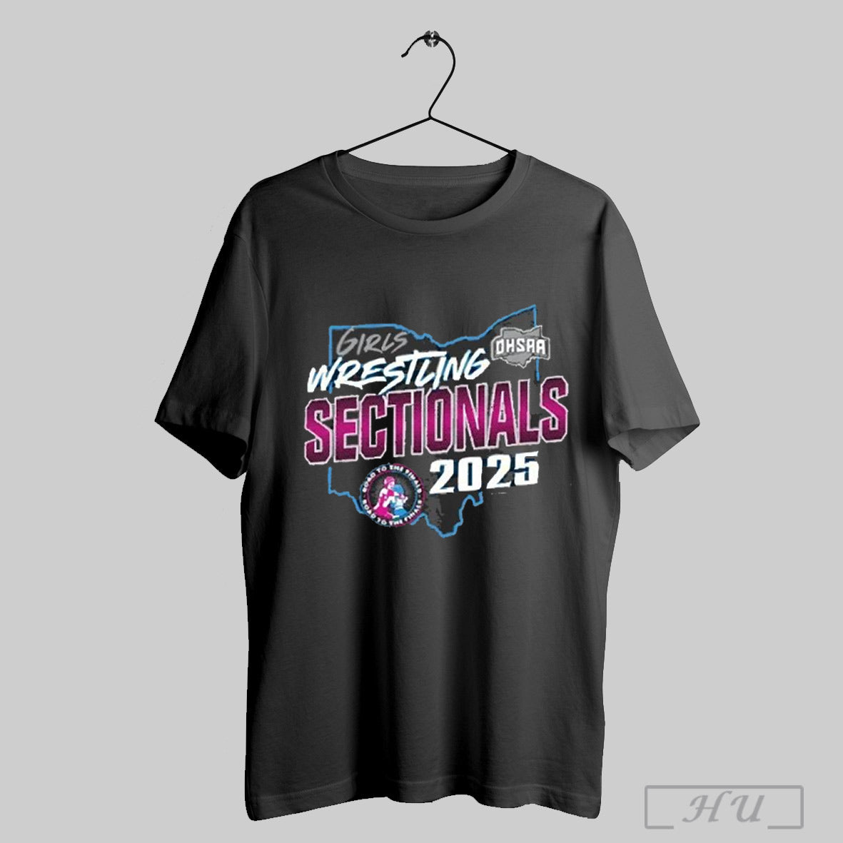 Top 2025 Ohsaa Girls Wrestling Sectionals T Shirts Sweatshirt Hoodie | CoreVibeTees.com