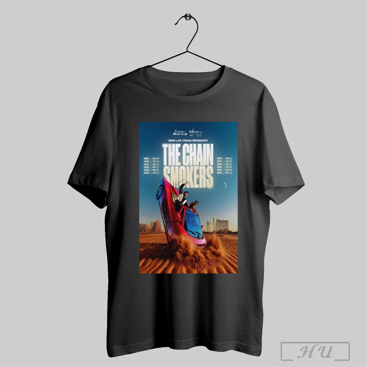 The Chain Smokers Las Vegas Residency Tour 2025 T Shirts Sweatshirt Hoodie | CoreVibeTees.com