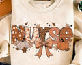 Fall Nurse Coquette Shirt, Nursing Shirt, Nurse Pumpkins Shirt, Retro Nurse Coquette Bow Shirt, Autumn Coquette... (Image 1)