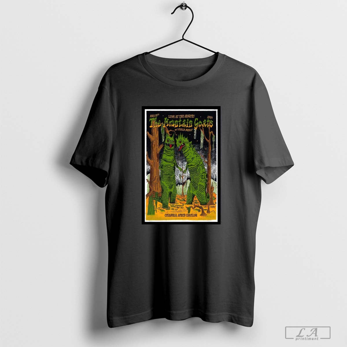 The Mountain Goats Show At The Senate On August 10 2024 Poster Shirt Hoodie, Sweatshirt | CoreVibeTees.com