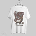 Top Charles Wesley Godwin Lonely Mountain Town Elk Hammer Down Heaven Bound Painting Sweatshirt T Shirt Hoodie