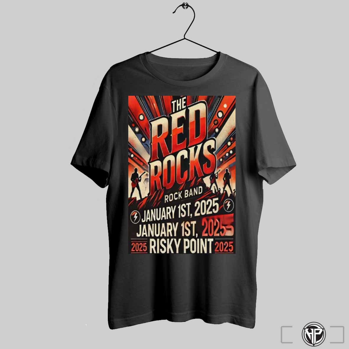 The Red Rocks Band Lucio Antonio Bianchi January 1 2025 Risky Point Shirt Trending Sweatshirt Hoodie | CoreVibeTees.com
