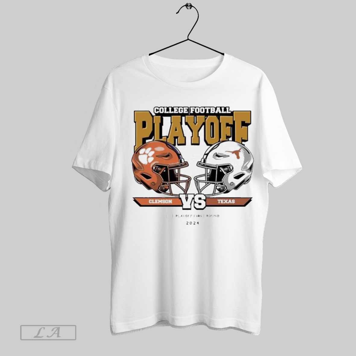 Tigers Vs Longhorns College Football Playoff 2025 First Round Head To Head Shirt Hoodie, Sweatshirt | CoreVibeTees.com