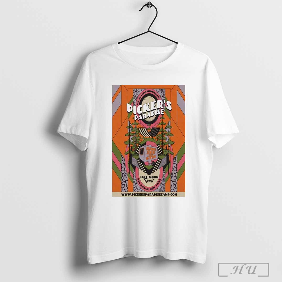 The Infamous Stringdusters 6 3 2025 Pickers Paradise In Big Indian Ny T Shirt Hoodie, Sweatshirt | CoreVibeTees.com