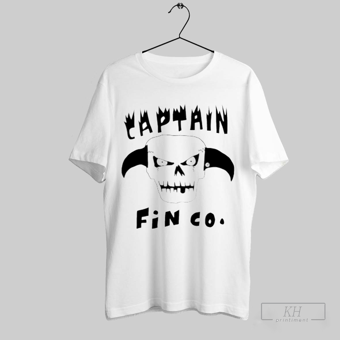 The Captain Fin Twin Fin Skull Shirt T Shirt Hoodie, Sweatshirt | CoreVibeTees.com