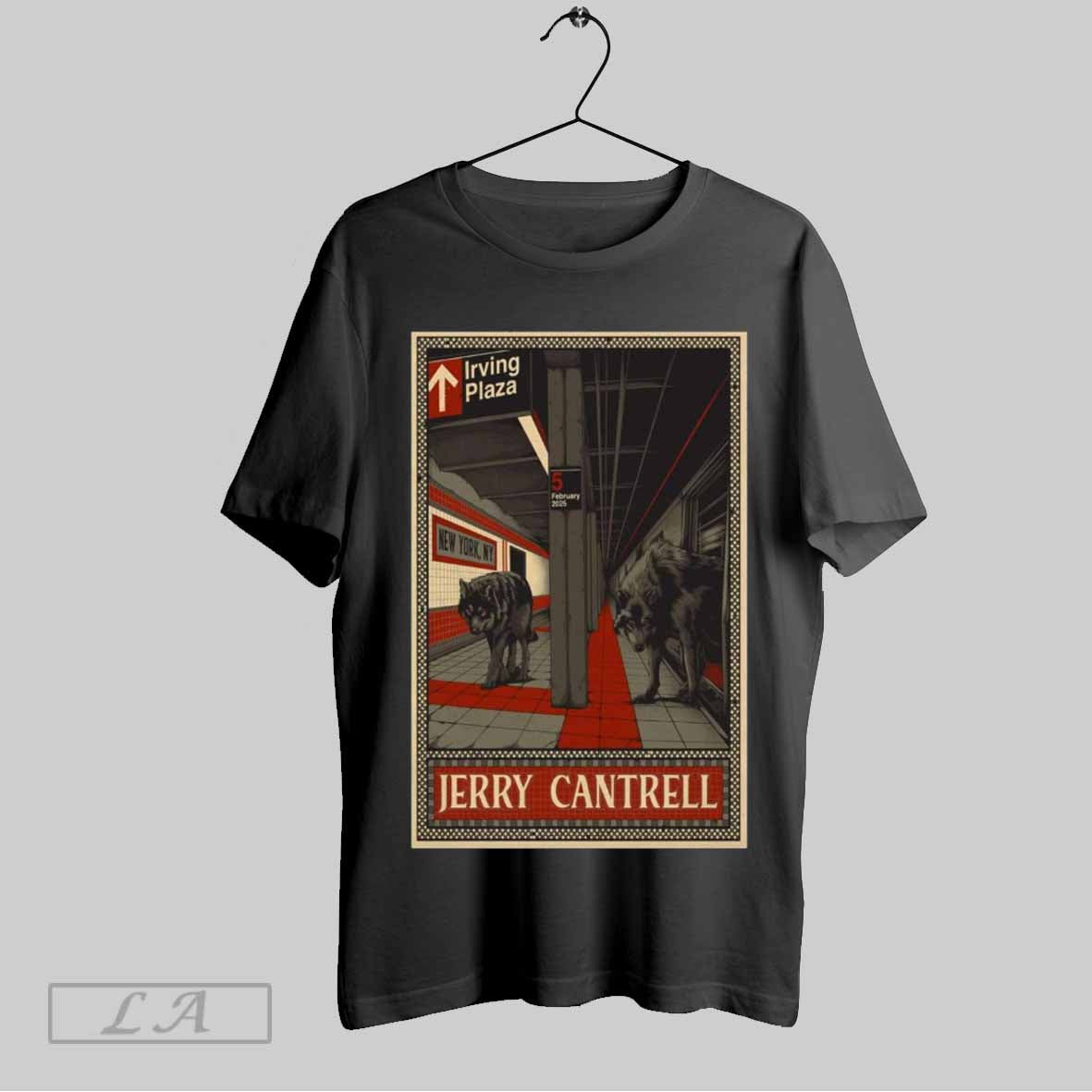 Top Poster Jerry Cantrell Feb 5 2025 Irving Plaza In New York Ny Unisex Sweatshirt T Shirt Hoodie | CoreVibeTees.com