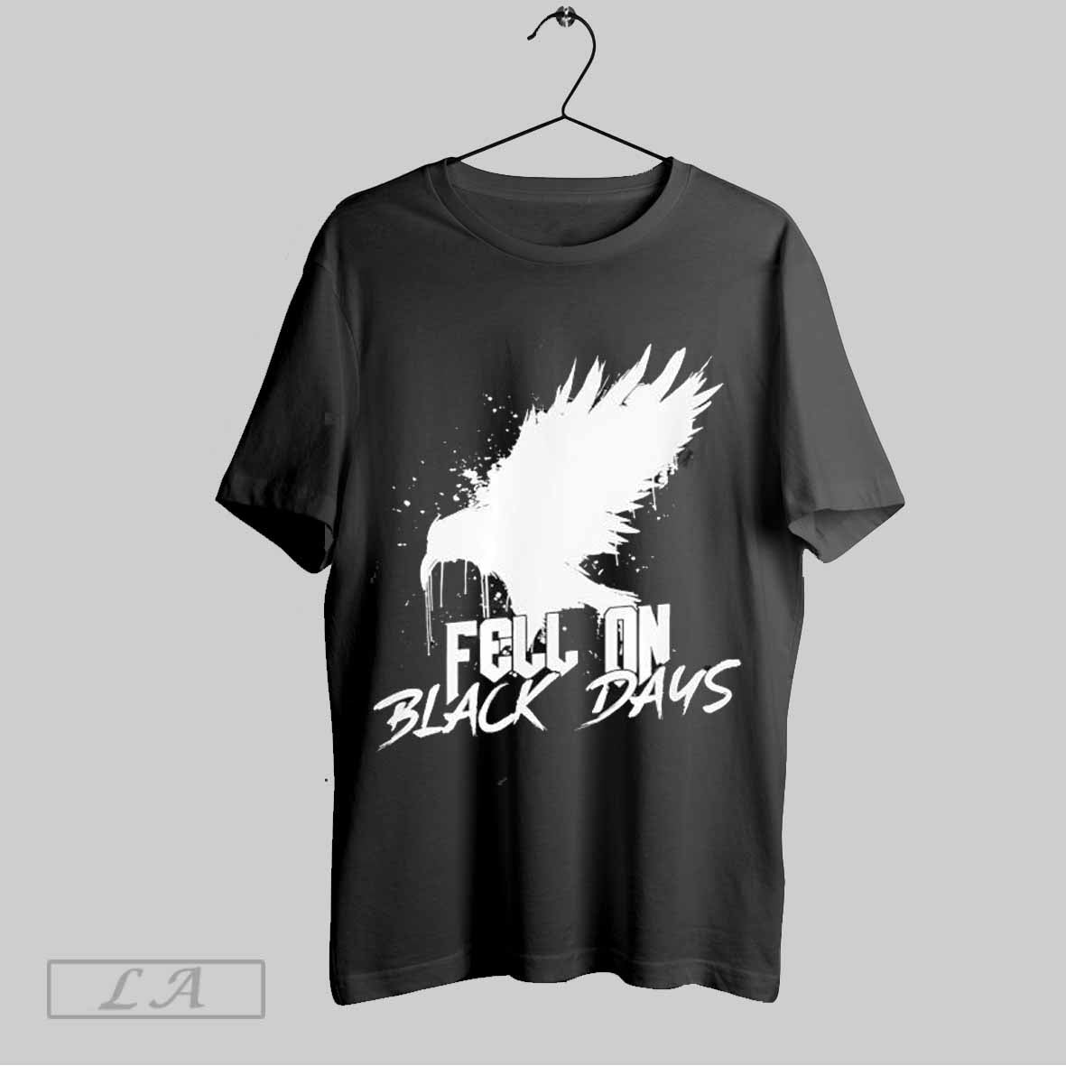 Top Fell On Black Days Raven Unisex Sweatshirt T Shirt Hoodie | CoreVibeTees.com