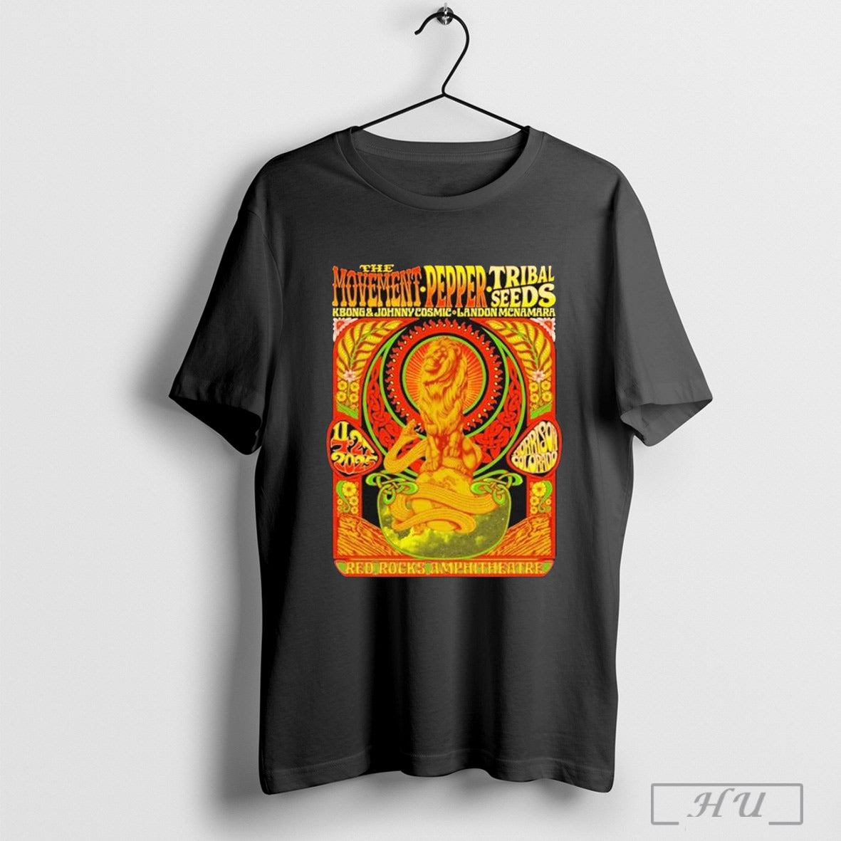 The Movement Pepper 2025 Red Rocks Amphitheatre Tribal Seeds T Shirt Hoodie, Sweatshirt | CoreVibeTees.com