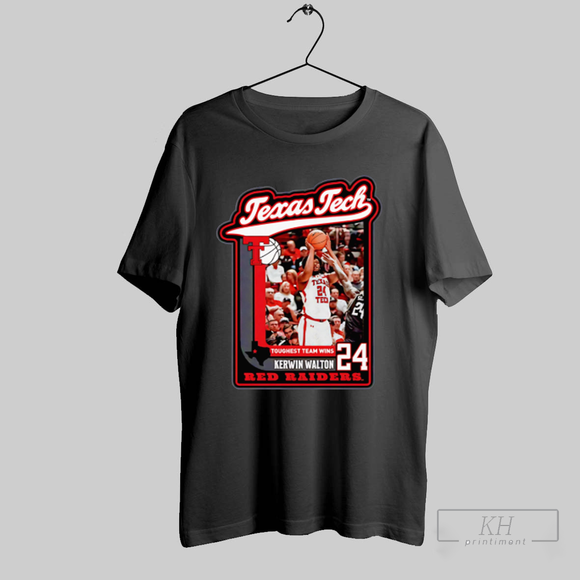 Texas Tech Basketball Kerwin Walton Action Shot Shirt T Shirt Hoodie, Sweatshirt | CoreVibeTees.com