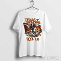Texas Longhorns Hook Em No 1 Longhorn Mascot T Shirt Hoodie, Sweatshirt | CoreVibeTees.com