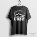 The Library Cafe Support Your Local Library Moines Iowa Bulldog T Shirt Sweatshirt Tee Hoodie | CoreVibeTees.com