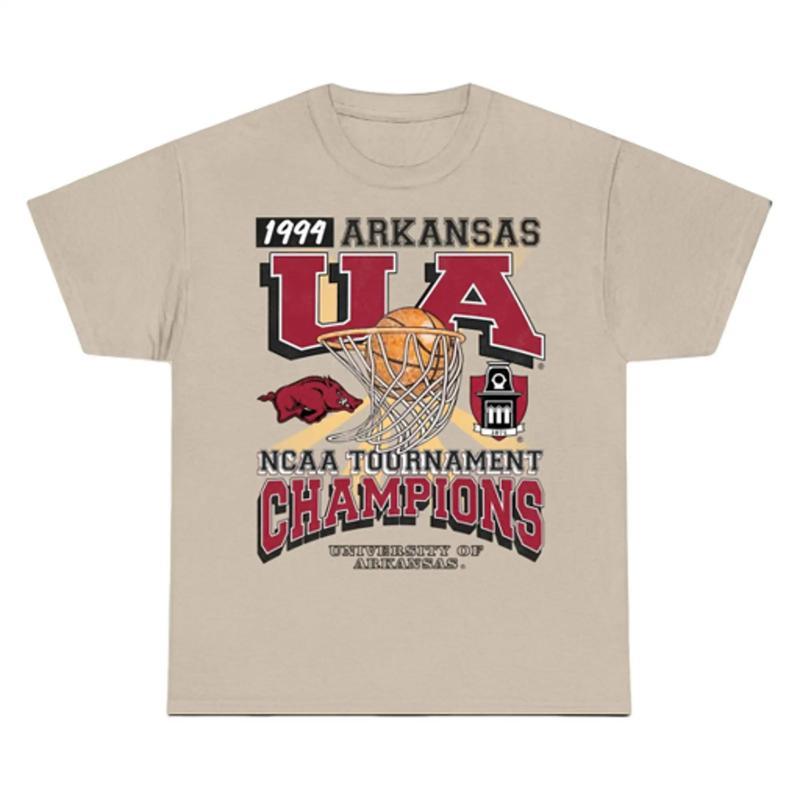 University of Arkansas Tournament Champs NC AA Merch, graphic vintage sports tees summer shirts for men Hoodie,... (Image 3)