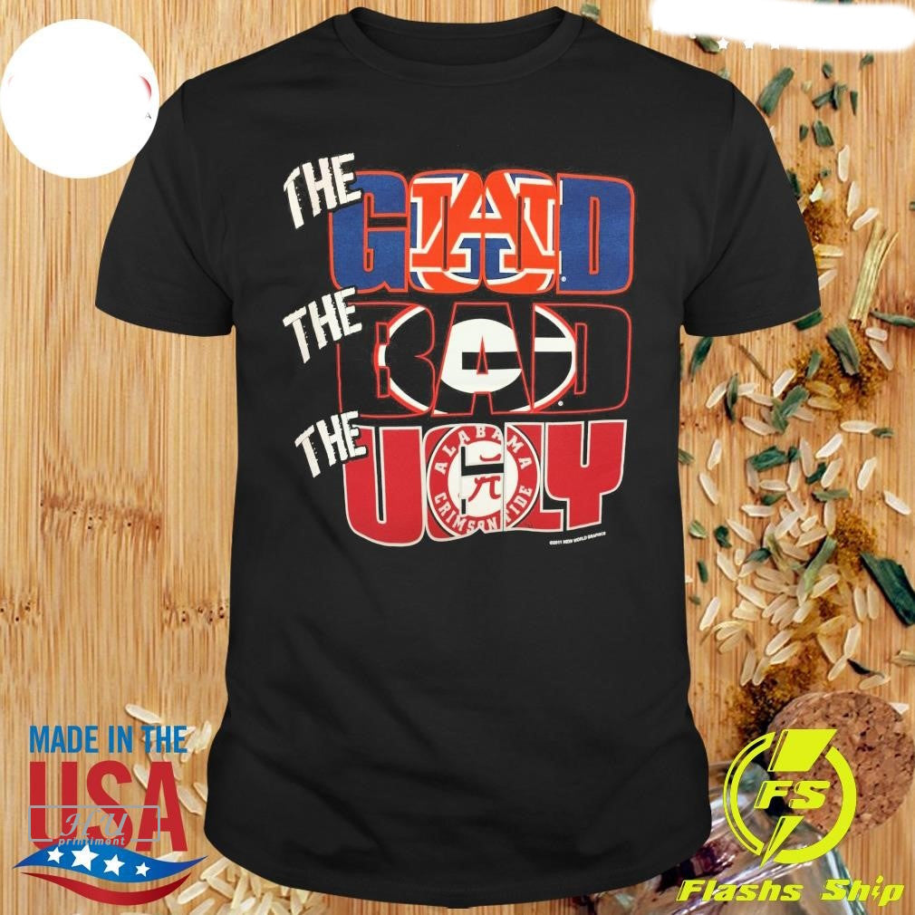 Tigers Football War Eagle The Good The Bad The Ugly Unique College T-Shirt Hoodie, Sweatshirt | CoreVibeTees.com