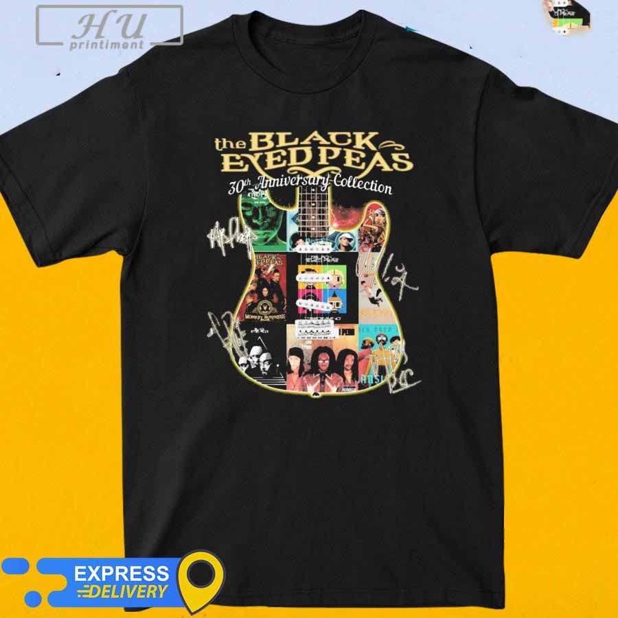 The Blacks Ever Peas 30th Anniversary Collection Signatures T-shirt Hoodie, Sweatshirt | CoreVibeTees.com