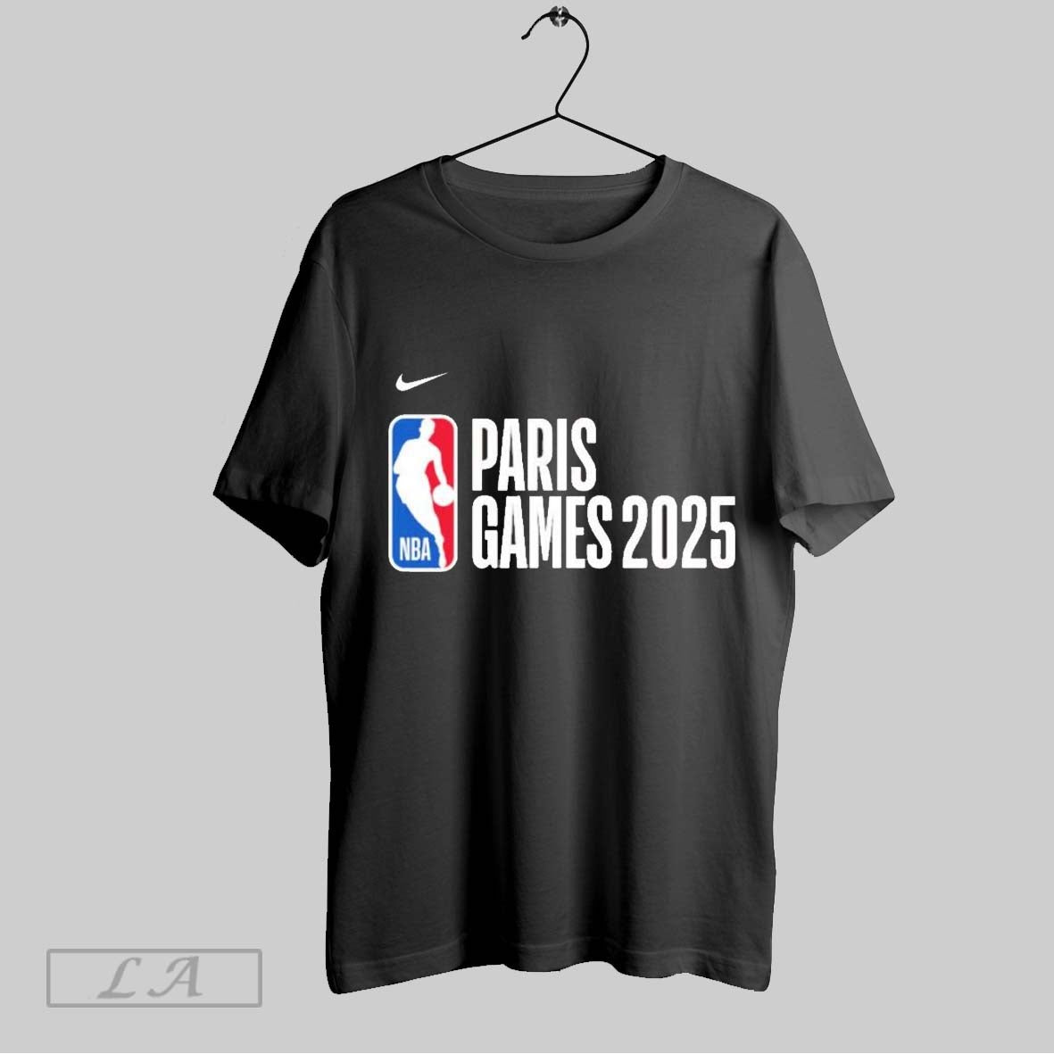 Top Nba Paris 2025 Logo Unisex Sweatshirt T Shirt Hoodie | CoreVibeTees.com