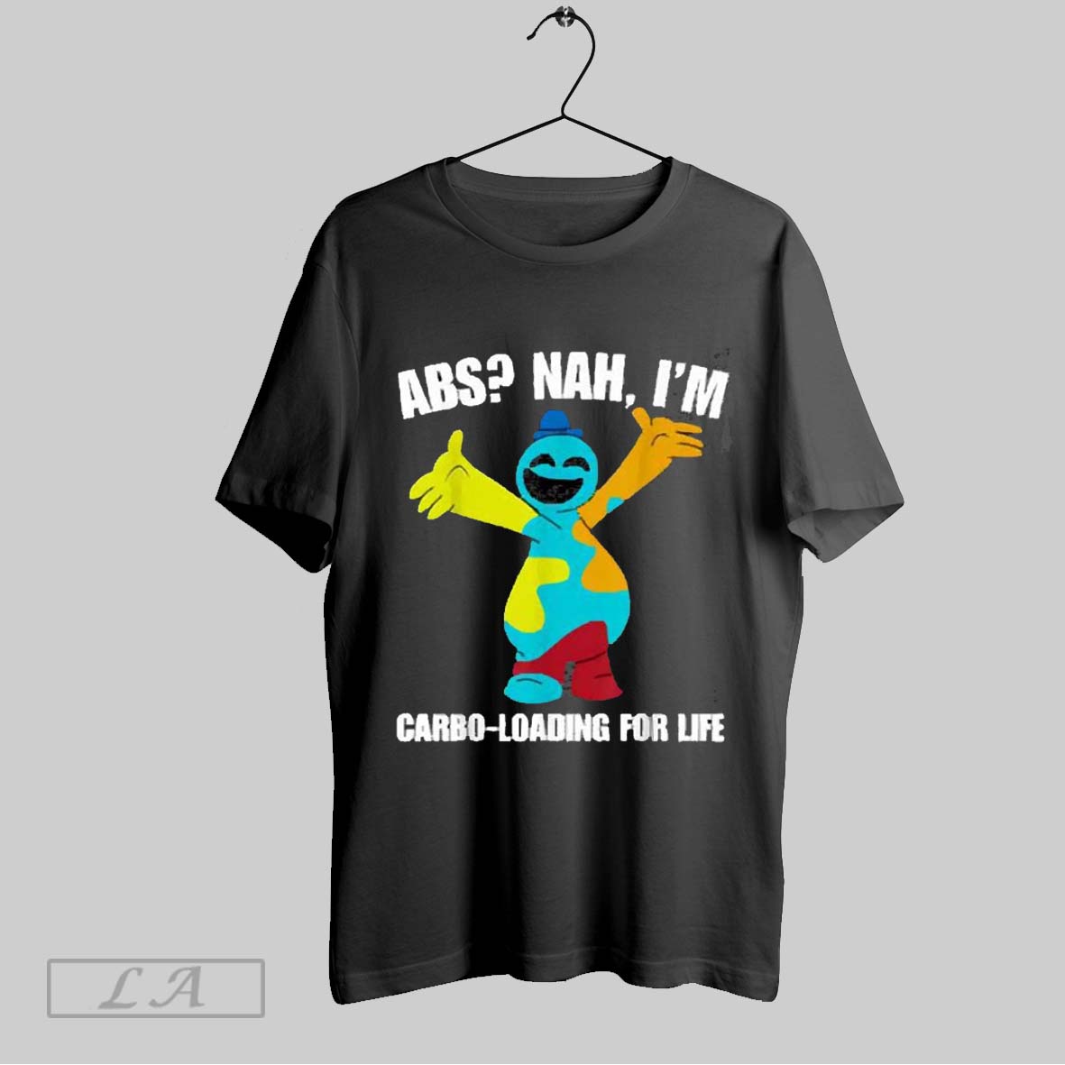 Top Abs Nah Im Carbo Loading For Life Doey The Doughman 2025 T Shirt Hoodie, Sweatshirt | CoreVibeTees.com