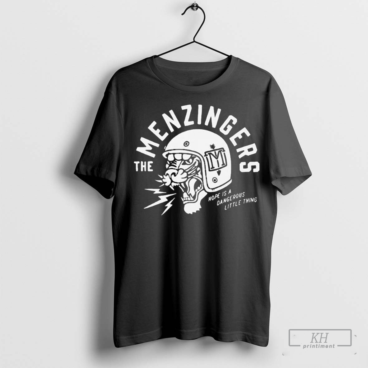 The Menzingers Hope Is A Dangerous Little Thing Helmet Tiger T-shirt Hoodie, Sweatshirt | CoreVibeTees.com
