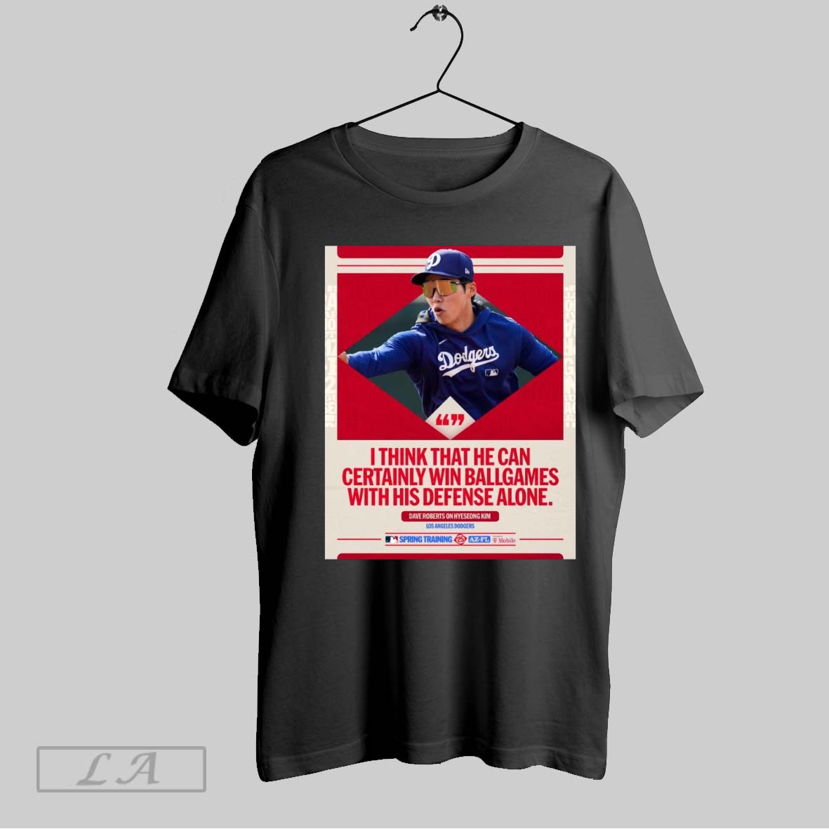 Top I Think That He Can Certainly Win Ball Games With His Defense Alone Dave Roberts On Hyeseong Kim Los Angeles Dodgers...