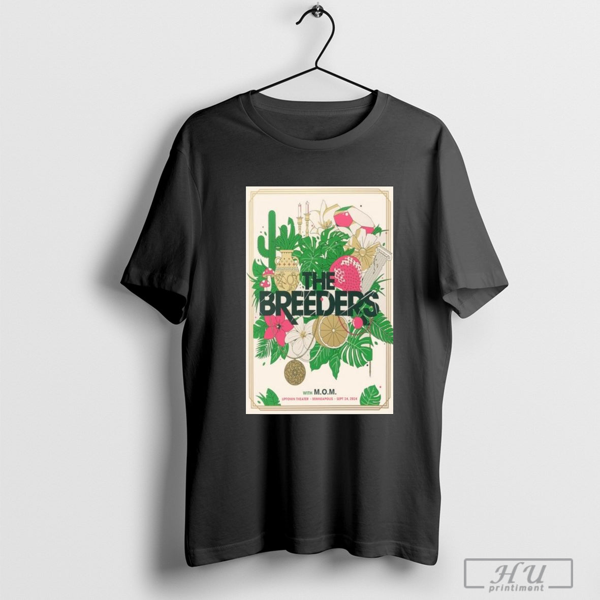 The Breeders On Sept 24 2024 Uptown Theater Minneapolis MN Poster Unisex T-Shirt Hoodie, Sweatshirt | CoreVibeTees.com