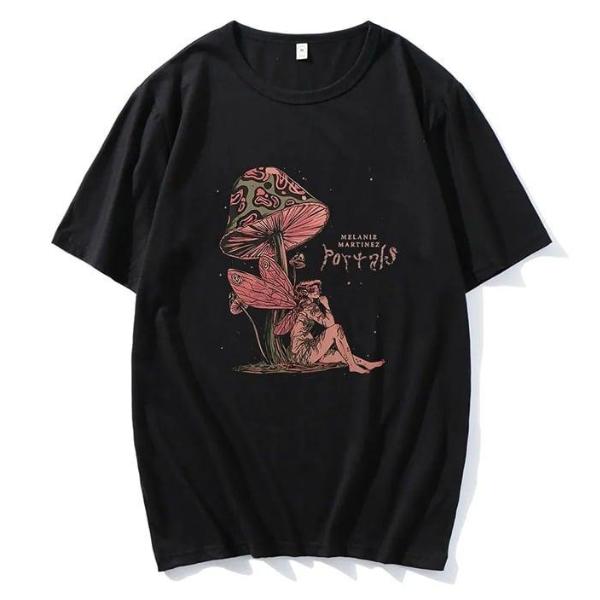 Melanie Martinez Portals Tour Tshirt 100% Cotton Tees Famous Singer Cartoon Grap T-Shirt Menswear Top Hoodie,... (Image 1)