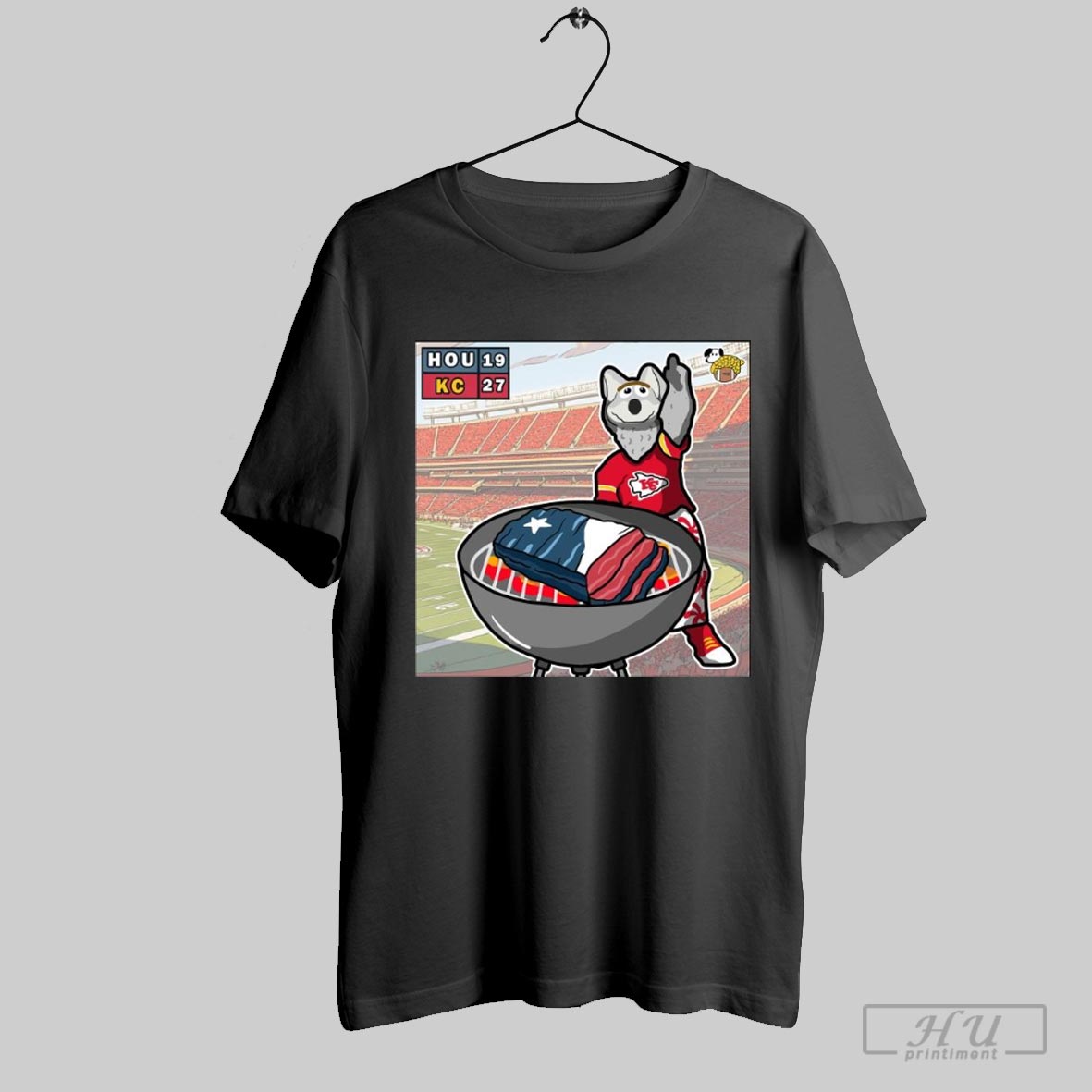 The Kansas City Chiefs Cook Up The Houston Texans Final Score Chiefs 27 19 Houston Poster T-Shirts, Hoodie, Sweatshirt