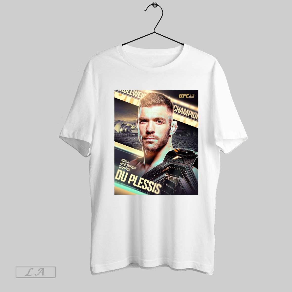 Top Ufc 312 Dricus Du Plessis Defeats Sean Strickland To Become The Middleweight Champion Of The World Poste Unisex...
