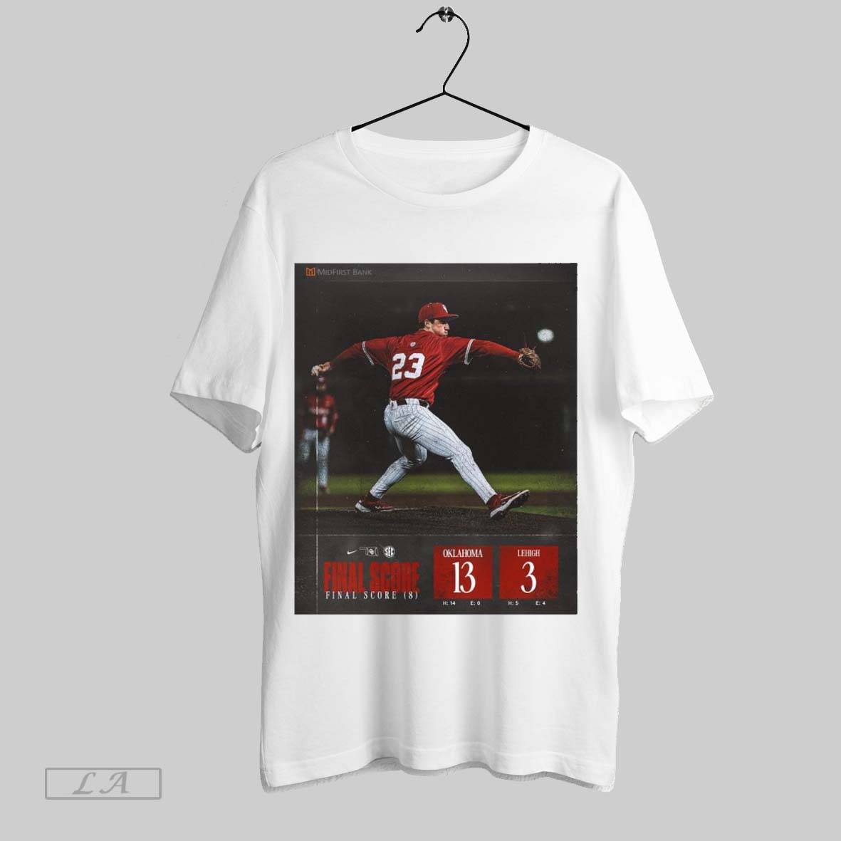 Top Cade Crossland Final Score Oklahoma Sooners 13 3 Lehigh Mountain Hawks Baseball Poster Shirt Hoodie, Sweatshirt
