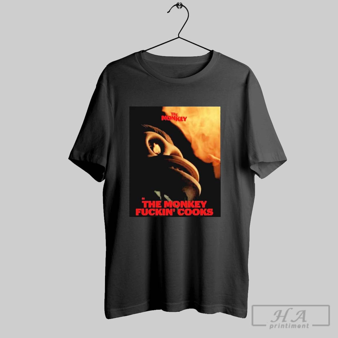 The Monkey The Monkey Fuckin Cooks From Longlegs Director Osgood Perkins Movie T Shirt Hoodie, Sweatshirt | CoreVibeTees.com