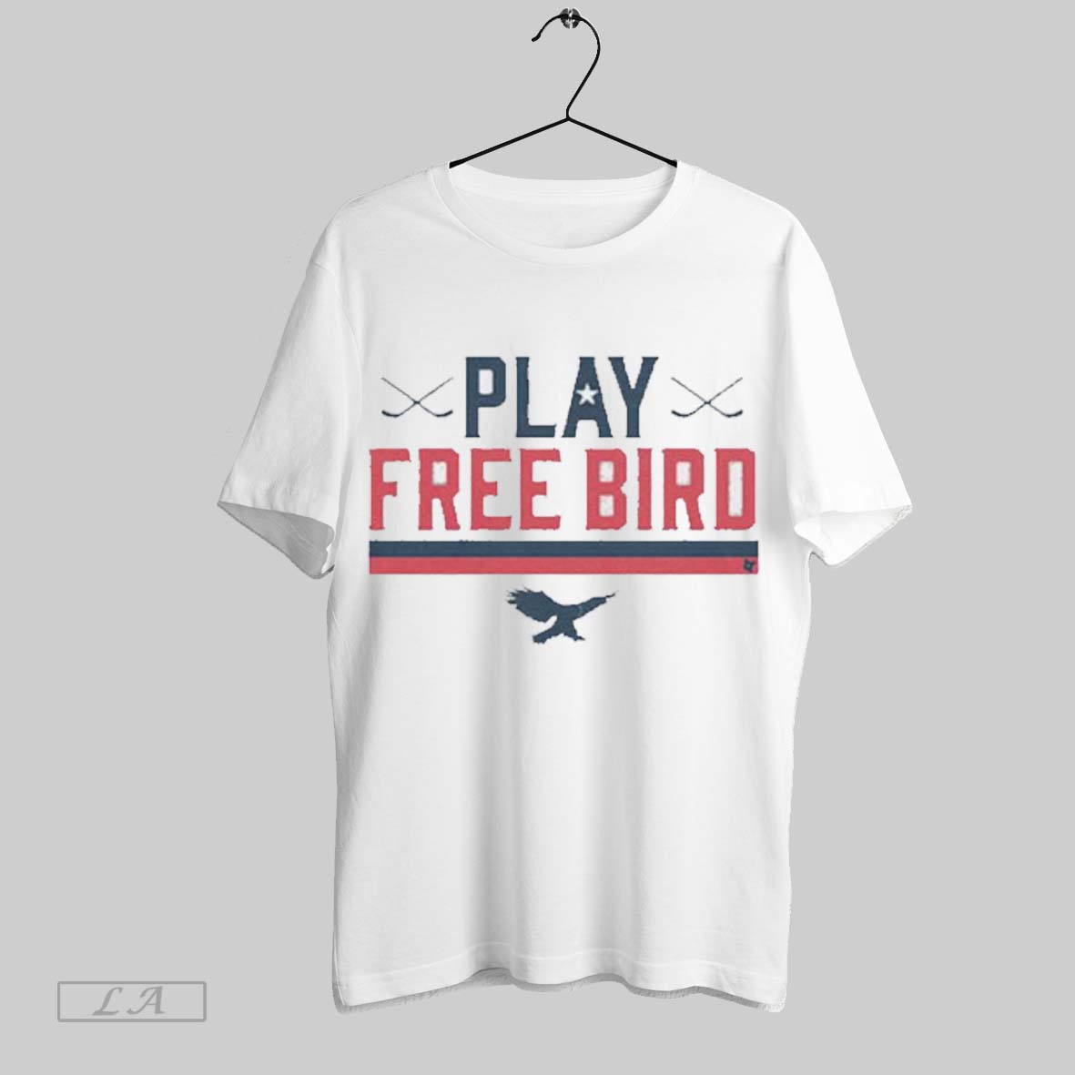 Top American Hockey Play Free Bird T Shirt Hoodie, Sweatshirt | CoreVibeTees.com