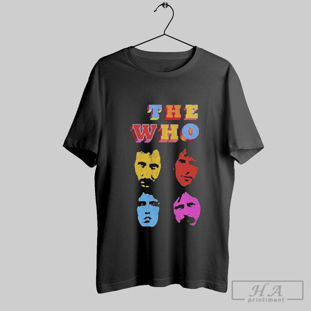 The Who Multi Colored Face Juniors T Shirts Hoodie, Sweatshirt | CoreVibeTees.com