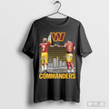 Theismann Daniels Commanders Football Signatures Shirt Hoodie, Sweatshirt | CoreVibeTees.com