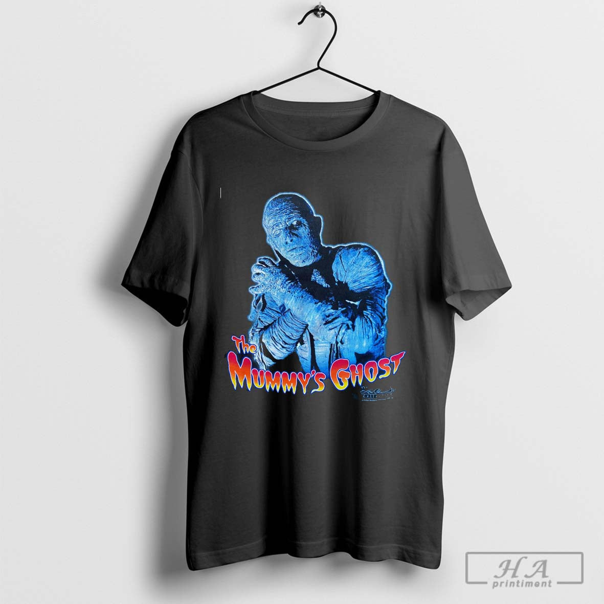 The Mummy’s Ghost Big Face Monster Tee Halloween Horror T-shirt Hoodie, Sweatshirt | CoreVibeTees.com