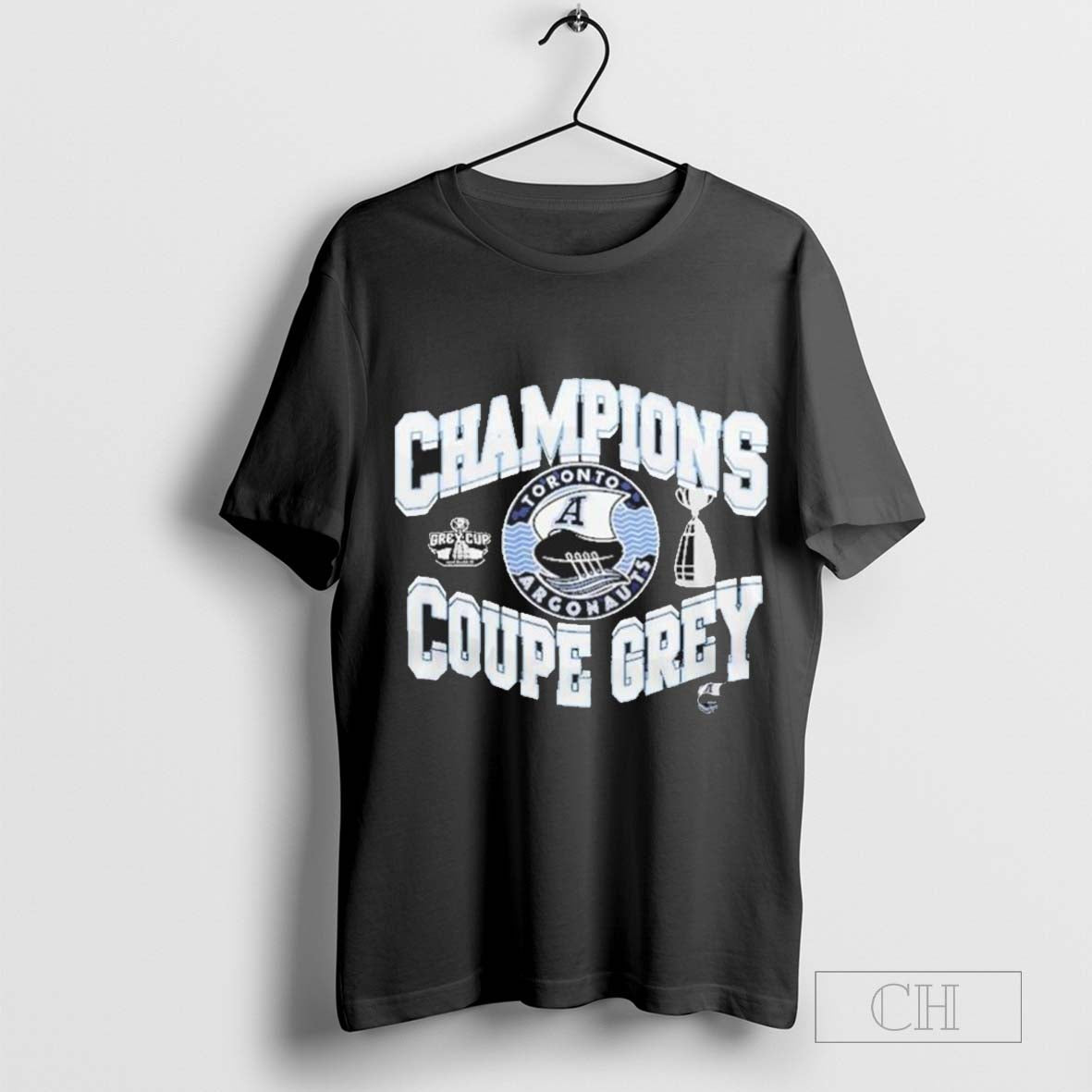 Toronto Argonauts Champions Coupe Grey 2024 Logo T-Shirt Hoodie, Sweatshirt | CoreVibeTees.com