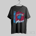 Top Miami Heat Original Vice Front Row Logo Unisex 2025 T-Shirts, Hoodie, Sweatshirt | CoreVibeTees.com