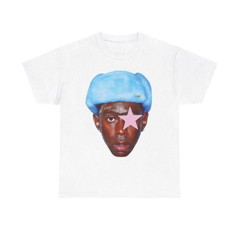 Tyler Star Inspired T-Shirt Y2k 90s Hip-Hop Vibes Heavy Cotton Graphic T-Shirt Tshirt Shirt HipHop Rap Tee... (Image 2)