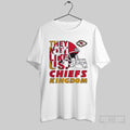They Not Like Us Chiefs Kingdom Kansas City Football T-Shirts, Hoodie, Sweatshirt | CoreVibeTees.com