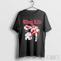 Thug Life Patrick Mahomes Smoking Kansas City Chiefs Shirt Hoodie, Sweatshirt | CoreVibeTees.com