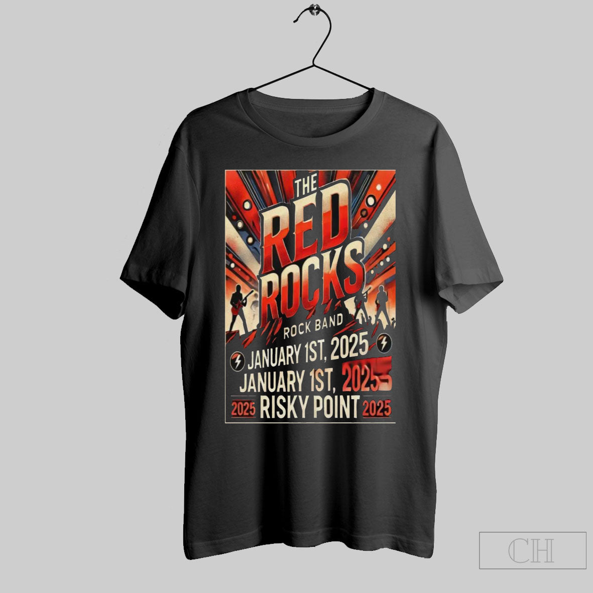 The Red Rocks Bianchi Risky Point Poster January 1 2025 Lucio Shirt Sweater Hoodie, Sweatshirt | CoreVibeTees.com