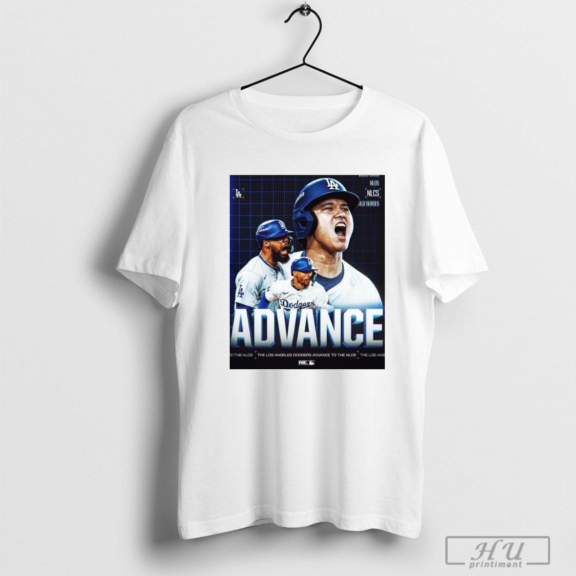 The Los Angeles Dodgers Advance To The National League Championship Series 2024 Poster T-shirt Hoodie, Sweatshirt