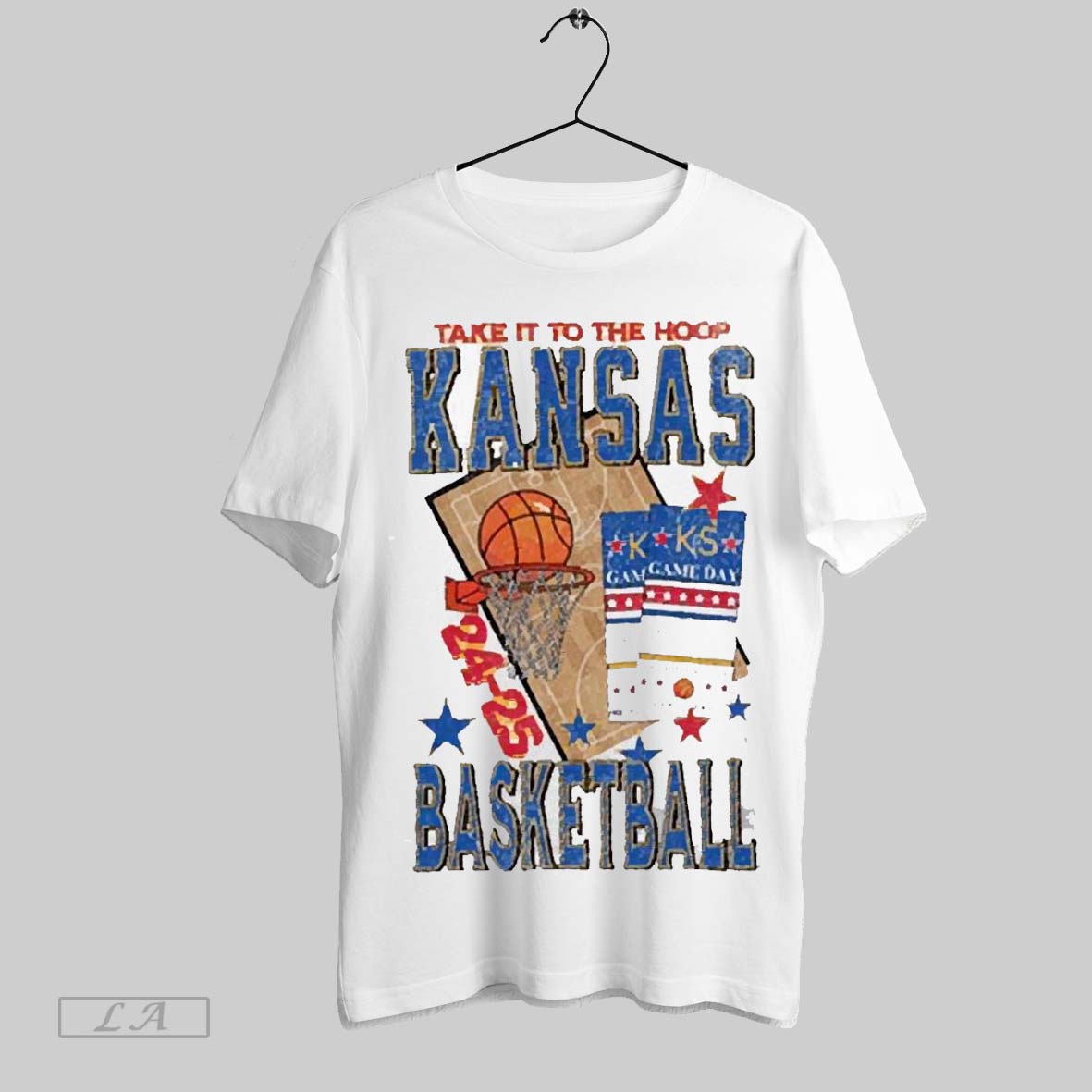 Top Kansa Basketball Take It To The Hoop 2025 Sweatshirt T Shirt Hoodie | CoreVibeTees.com