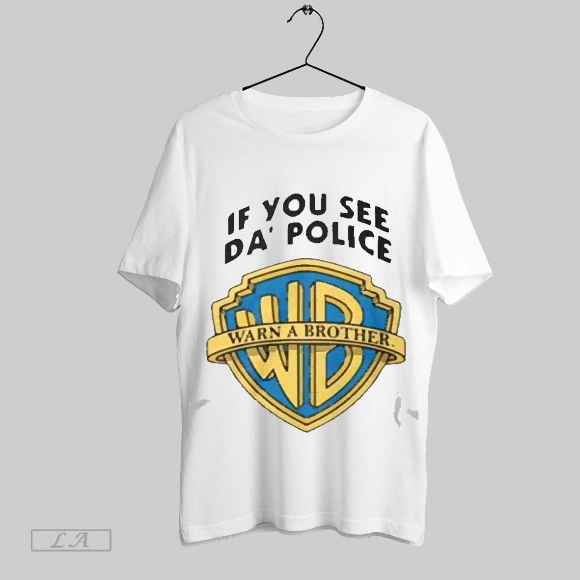 Top If You See Da Police Warn A Brother 2025 Unisex Sweatshirt T Shirt Hoodie | CoreVibeTees.com