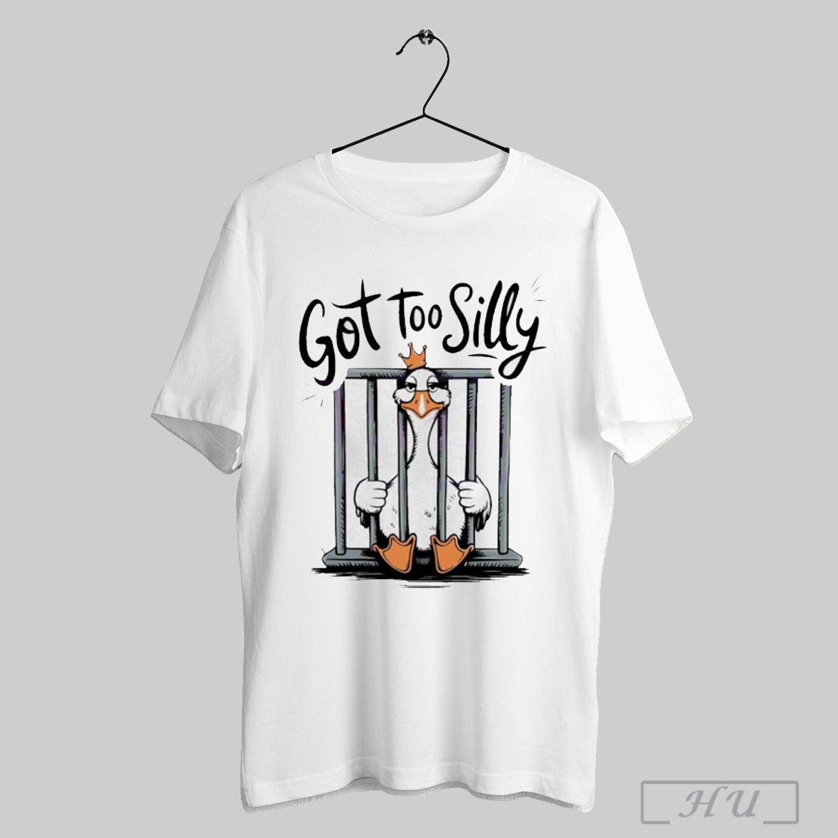Top Got Too Silly Goose Jail Meme Hilarious T Shirt Sweatshirt Hoodie | CoreVibeTees.com