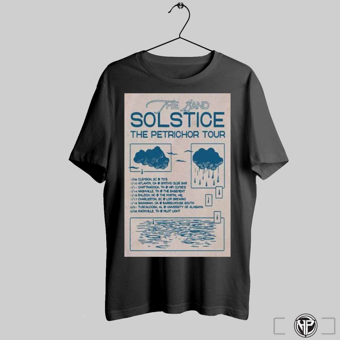 The Band Solstice The Petrichor Tour 2025 Shirt Trendy Sweatshirt Hoodie | CoreVibeTees.com